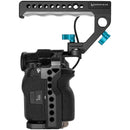 Kondor Blue KB-SONYA7R-BK Full Camera Cage With Top Handle For Sony a1/a7 Series (Raven Black)