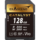 Carte mémoire SDXC Exascend EX128GSDU2 Catalyst UHS-II - 128 Go