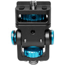 Kondor Blue KB-MON-SMOUNT-BK Swivel And Tilt Monitor Mount With ARRI-Style Mount (Raven Black)