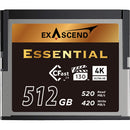 Carte mémoire Exascend EXSD3X512GB série CFX CFast 2.0 - 512 Go
