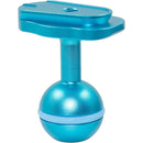 Kondor Blue KB-MQR-BALL-BL Mini Quick Release To Ball Head For Magic Arms (Kondor Blue)