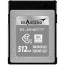 Exascend EXPC3S512GB Element Series CFexpress Type B Memory Card - 512GB