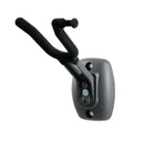 K&M 16580-BLACK Violin Wall Mount Holder With Bow Holder (Black)