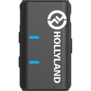 Hollyland LARK M1 SOLO Système de microphone sans fil (2,4 GHz, Noir)