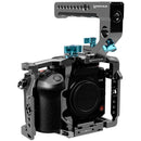 Kondor Blue KB-PLGH6 Camera Cage With Top Handle For Panasonic Lumix GH6/GH7 (Space Gray)