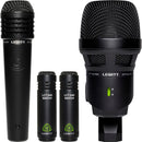 Ensemble de micros de batterie Lewitt BEATKIT pour grosse caisse, caisse claire et Overheads assortis