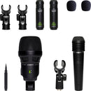 Ensemble de micros de batterie Lewitt BEATKIT pour grosse caisse, caisse claire et Overheads assortis