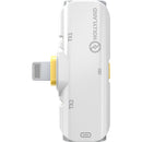 Hollyland LARK C1 DUO 2-Person Wireless Microphone System with Lightning Connector for iOS Devices (White, 2.4 GHz)