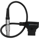 Kondor Blue KB-DTAP-FLEMO2P-S-BK D-Tap To Straight 2-Pin LEMO-Type Power Cable For RED KOMODO - 10in