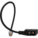 Kondor Blue KB-DTAP-FLEMO2P-S-BK D-Tap To Straight 2-Pin LEMO-Type Power Cable For RED KOMODO - 10in