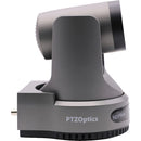 Caméra PTZOptics PT20X-4K-GY-G3 Move 4K SDI/HDMI/USB/IP avec zoom optique 20x (Gris)