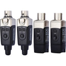 Xvive U3D Dual Plug-on Wireless System System pour les microphones dynamiques et les moniteurs actifs (2,4 GHz)