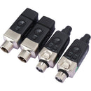 Xvive U3D Dual Plug-on Wireless System System pour les microphones dynamiques et les moniteurs actifs (2,4 GHz)