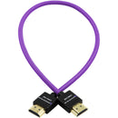 Kondor Blue KB-HDMI-M218-P High-Speed HDMI Cable (Purple) - 18in