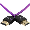 Kondor Blue KB-HDMI-M218-P High-Speed HDMI Cable (Purple) - 18in