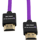 Kondor Blue KB-HDMI-M218-P High-Speed HDMI Cable (Purple) - 18in