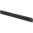 On-Stage RPBR1000 Rack Brush Panel (Black, 1 RU)