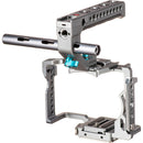 Kondor Blue KB-SONYA7R Full Camera Cage With Top Handle For Sony a1/a7 Series (Space Gray)