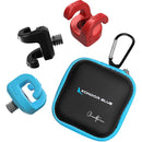 Kondor Blue KB-MTC Mondo Ties Cable Management Clips Complete Collection