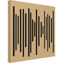 Vicoustic VICB04923 VicPattern Ultra Wavewood Absorption Panel - 3 Pack (Metallic Gold)