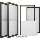 Vicoustic VICB06011 VicSpacer Plus w/8-PET Panels - 4 Pack (Matte Black)