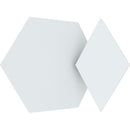 Vicoustic VICB04054 Vixagon Mini VMT Panneaux acoustiques – Lot de 36 (Blanc naturel)