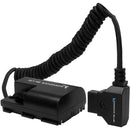 Câble Kondor Blue KB-DTAP-CLPE6-BK D-Tap vers batterie factice Canon LP-E6 (noir corbeau) - 40,6 cm à 91,4 cm