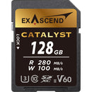 Carte mémoire SDXC Exascend EX128GSDV60 Catalyst UHS-II - 128 Go