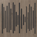 Vicoustic VICB05004 Super Bass Extreme Ultra Acoustic Treatment - 2 Pack (Brown Oak)