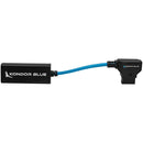 Câble d'alimentation de charge bidirectionnelle Kondor Blue KB-FUSBC-PDDT D-Tap vers USB-C PD femelle (Kondor Blue) - 15 cm