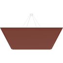 Vicoustic VICB05274 Carré ViCloud VMT 3D - Paquet de 4 (Marron)