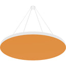 Vicoustic VICB05384 Rond ViCloud VMT Plat - Paquet de 4 (Orange citrouille)