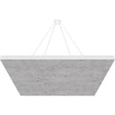 Vicoustic VICB05389 Square ViCloud VMT Flat - 4 Pack (Concrete Pattern 1)