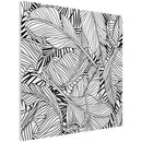Vicoustic VICB06191 Flat Panel VMT Wall and Ceiling Acoustic Tile Nature FR - 4 Pack (Palom B&W)