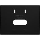 PTZOptics PT-WM-3-BK Large Universal Rounded Nose Wall Mount (Black)