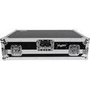 Headliner HL10011 Flight Case avec plateforme pour ordinateur portable et roulettes pour Pioneer DJ DDJ-FLX10 et DDJ-1000SRT (argent et noir)