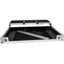 Headliner HL10011 Flight Case avec plateforme pour ordinateur portable et roulettes pour Pioneer DJ DDJ-FLX10 et DDJ-1000SRT (argent et noir)