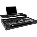 Headliner HL10013 Flight Case avec plate-forme pour ordinateur portable et roues pour Pioneer DJ DDJ-FLX10 et DDJ-1000SRT (tout noir)