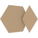 Vicoustic VICB04053 Vixagon Mini VMT Panneaux acoustiques – Lot de 36 (Beige)