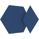 Vicoustic VICB04056 Vixagon Mini VMT Panneaux acoustiques – Lot de 36 (Bleu)