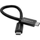 Kondor Blue KB-USBC-BK USB-C 3.1 Gen 2 Cable - 8.5in (Black)