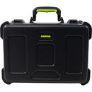 Gator SH-MICCASE15 Molded Case with Drops for 15 Wired Microphones and TSA-Approved Latches