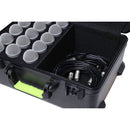 Gator SH-MICCASE15 Molded Case with Drops for 15 Wired Microphones and TSA-Approved Latches