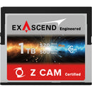 Carte mémoire Exascend EXSZ3X001TB ZCAM CFast 2.0 - 1 To