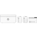 Hollyland LARKMAXDUO-W 2-Person Wireless Microphone System (2.4 GHz, White)