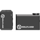 Hollyland Larkmaxsolo-B Système de microphone lavalier sans fil (noir)