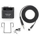TASCAM DR-10L Pro Field Recorder et Lavalier Microphone