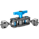 Kondor Blue KB-MAGICARM Cine Magic Arm With Double Ball Heads (Space Gray) - 5.5in