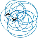 Kondor Blue KB-SDIBNC-25 Ultra-Thin 6G-SDI Right-Angle BNC Cable - 25in