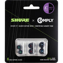Embouts en mousse Comply série P Shure EACYPF-6KIT pour écouteurs Shure (tailles S, M et L, 1 paire de chaque)